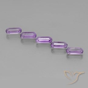 5.19 ct natürliche Mitteldunkles Violettviolett Amethyst-Edelsteine, Fantasie, VS