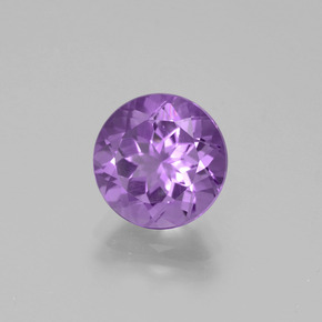 9,17 ctw natürlicher Violet Amethyst, Rund Schliff, VVS-VS