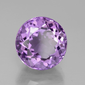 9,17 ctw natürlicher Violet Amethyst, Rund Schliff, VVS-VS