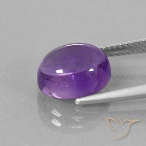 9,17 ctw natürlicher Mittel-helles Violett Amethyst, Oval, Transparent