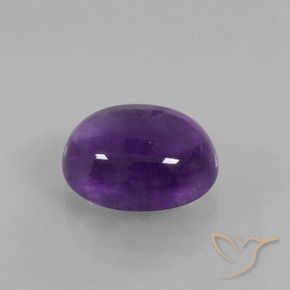 9,17 ctw natürlicher Mittel-helles Violett Amethyst, Oval, Transparent