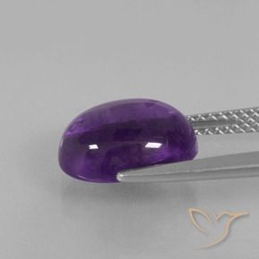 9,17 ctw natürlicher Mittel-helles Violett Amethyst, Oval, Transparent