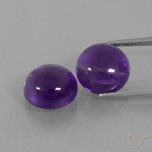 11.04ctw Natürlicher Mittelviolett Amethyst, Runden, Transparent