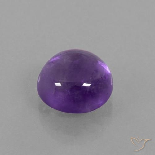 9,17 ctw natürlicher Mittel-helles Violett Amethyst, Runden, Transparent