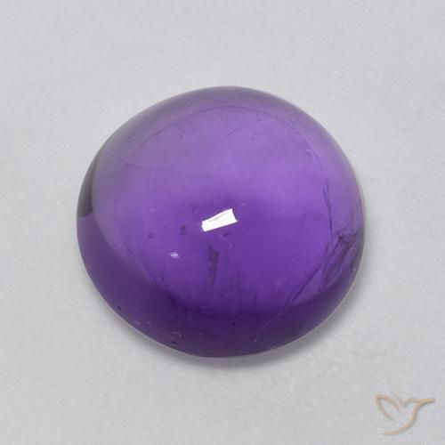 9,17 ctw natürlicher Mittel-helles Violett Amethyst, Runden, Transparent