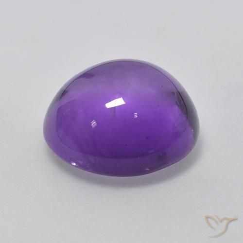 9,17 ctw natürlicher Mittel-helles Violett Amethyst, Runden, Transparent