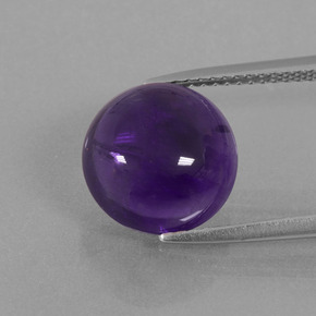 9,17 ctw natürlicher Violett Amethyst, Rund Schliff, Transparent