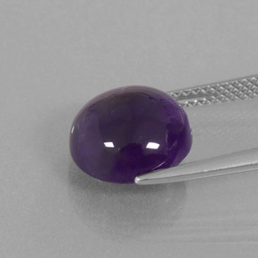 9,17 ctw natürlicher Violett Amethyst, Rund Schliff, Transparent