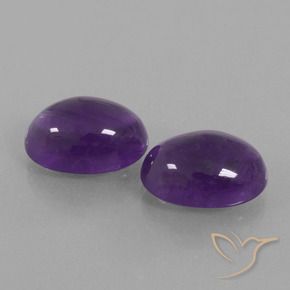 13.17 ct natürliche Mittel-helles Violett Amethyst-Edelsteine, Oval, Transparent