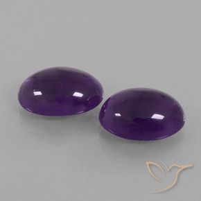 11.60 ct natürliche Mittel-helles Violett Amethyst-Edelsteine, Oval, Transparent