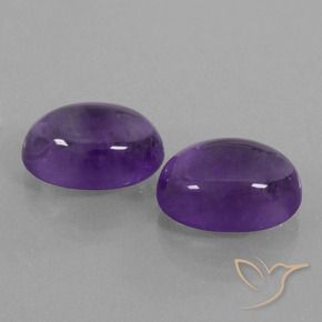 13.80 ct natürliche Mittelviolett Amethyst-Edelsteine, Oval, Transparent