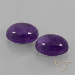 14.49 ct natürliche Mittelviolett Amethyst-Edelsteine, Oval, Transparent