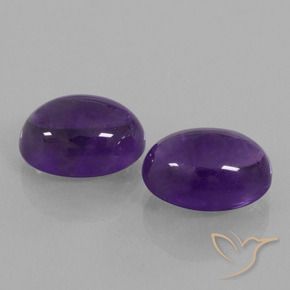 14.31 ct natürliche Mittelviolett Amethyst-Edelsteine, Oval, Transparent