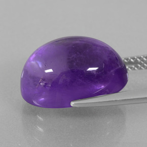 9,17 ctw natürlicher Mittel-helles Violett Amethyst, Oval Schliff, Transparent