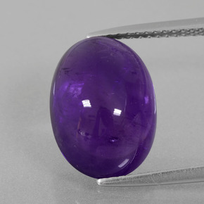 9,17 ctw natürlicher Violet Amethyst, Oval Schliff, Transparent