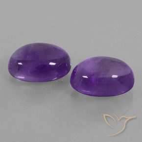 13.81 ct natürliche Mittelviolett Amethyst-Edelsteine, Oval, Transparent