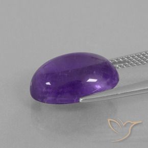 9,17 ctw natürlicher Mittel-helles Violett Amethyst, Oval, Transparent