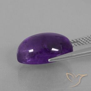9,17 ctw natürlicher Mittelviolett Amethyst, Oval, Transparent
