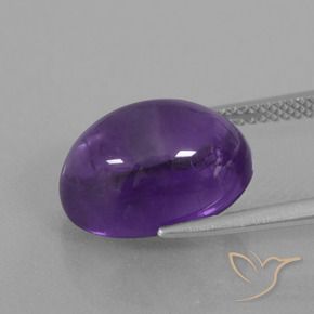 9,17 ctw natürlicher Mittelviolett Amethyst, Oval, Transparent