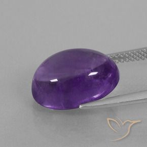 9,17 ctw natürlicher Mittelviolett Amethyst, Oval, Transparent