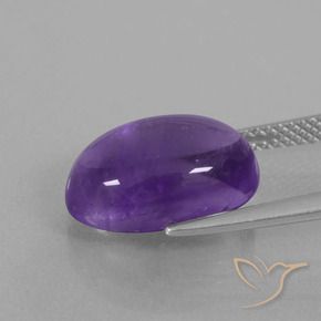 9,17 ctw natürlicher Mittelviolett Amethyst, Oval, Transparent