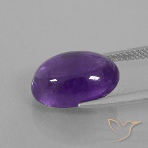 9,17 ctw natürlicher Mittelviolett Amethyst, Oval, Transparent