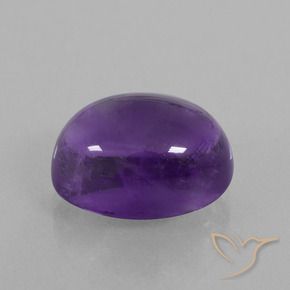 9,17 ctw natürlicher Mittelviolett Amethyst, Oval Schliff, Transparent