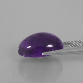 9,17 ctw natürlicher Violet Amethyst, Oval Schliff, Transparent