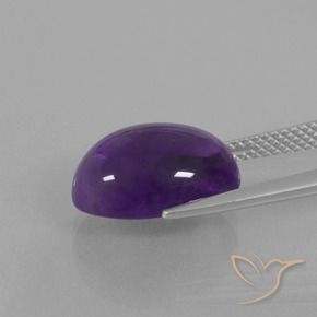 9,17 ctw natürlicher Mittelviolett Amethyst, Oval, Transparent