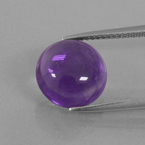 9,17 ctw natürlicher Mittelviolett Amethyst, Rund Schliff, Transparent
