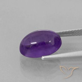 9,17 ctw natürlicher Mittel-helles Violett Amethyst, Oval, Transparent