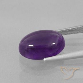 9,17 ctw natürlicher Mittel-helles Violett Amethyst, Oval, Transparent