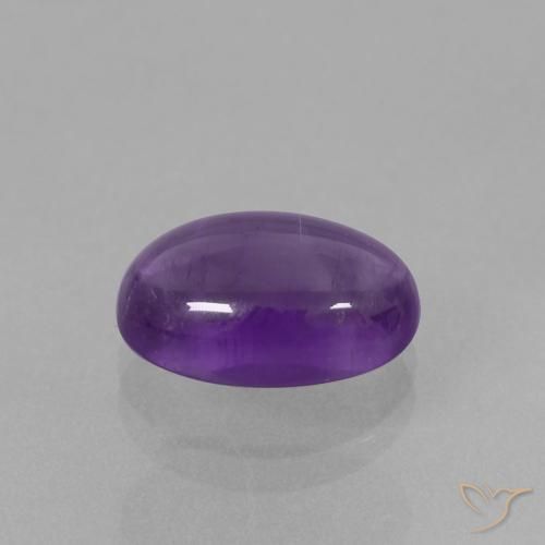 9,17 ctw natürlicher Mittelviolett Amethyst, Oval, Transparent