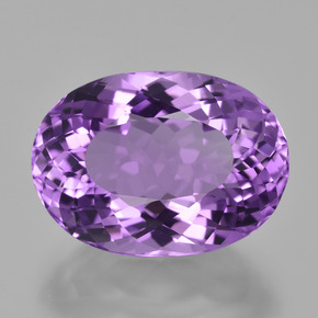 9,17 ctw natürlicher Violett Amethyst, Oval Schliff, VVS
