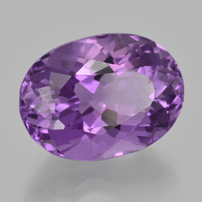9,17 ctw natürlicher Violet Amethyst, Oval Schliff, VVS