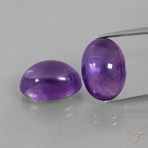 13.78ctw Natürlicher Mittel-helles Violett Amethyst, Oval, Transparent
