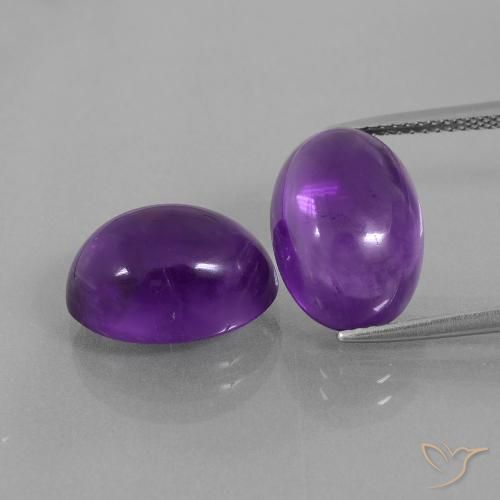 13.84ctw Natürlicher Rötliches Violett Amethyst, Oval, Transparent