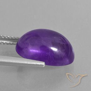9,17 ctw natürlicher Mittel-helles Violett Amethyst, Oval, Transparent