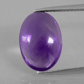 9,17 ctw natürlicher Violet Amethyst, Oval Schliff, Transparent