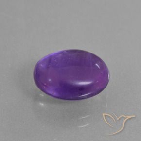 9,17 ctw natürlicher Mittel-helles Violett Amethyst, Oval, Transparent