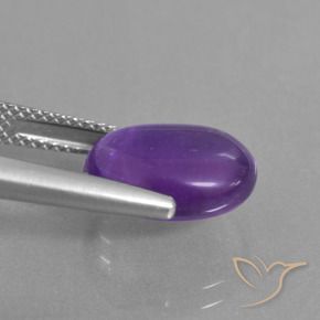 9,17 ctw natürlicher Mittel-helles Violett Amethyst, Oval, Transparent