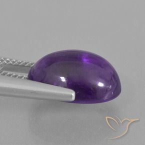 9,17 ctw natürlicher Mittelviolett Amethyst, Oval, Transparent