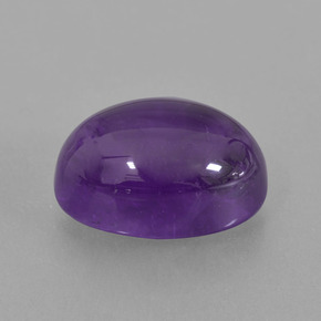 9,17 ctw natürlicher Mittelviolett Amethyst, Oval Schliff, Transparent