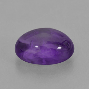 9,17 ctw natürlicher Mittelviolett Amethyst, Oval Schliff, Transparent