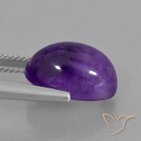 9,17 ctw natürlicher Mittelviolett Amethyst, Oval, Transparent