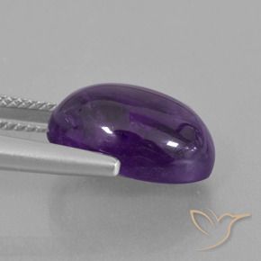 9,17 ctw natürlicher Mittel-helles Violett Amethyst, Oval, Transparent