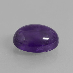 9,17 ctw natürlicher tiefviolett Amethyst, Oval Schliff, Transparent