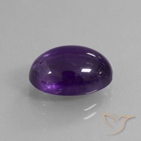 9,17 ctw natürlicher tiefviolett Amethyst, Oval, Transparent