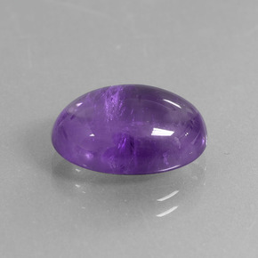 9,17 ctw natürlicher Mittel-helles Violett Amethyst, Oval Schliff, Transparent