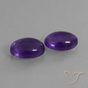 11.97 ct natürliche Mittelviolett Amethyst-Edelsteine, Oval, Transparent